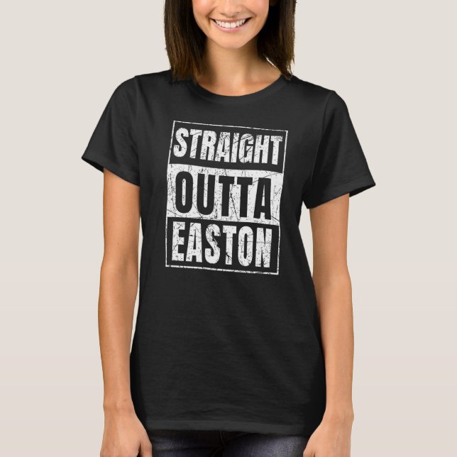 T-shirt Straight Outta (Devant)