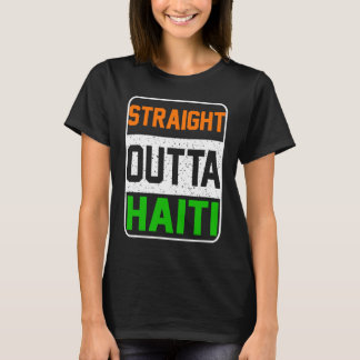 T-shirt Straight Outta Haiti