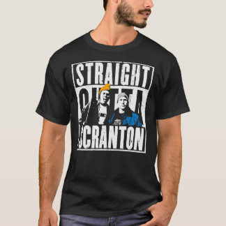 T-shirt Straight Outta Scranton - Lazy Scranton Essential 