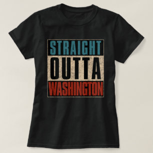 T-shirt Straight Outta Washington District de Columbia DC