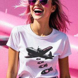T-shirt Strategic Love Bomber Pink Details