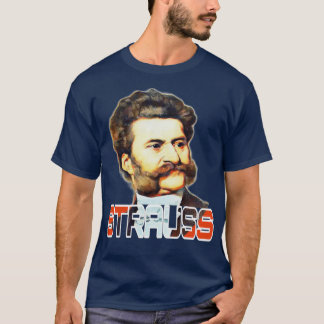 T-shirt strauss johann strauss