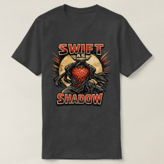 T-shirt Strawberry Assassin – RAPIDE COMME L'OMBRE Héros