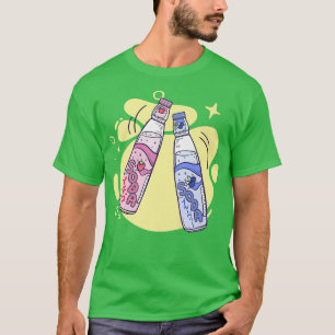 T-shirt Strawberry Blueberry Soda Japan Kawaii