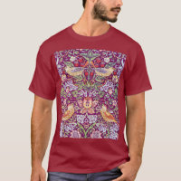 Strawberry Thief Red, William Morris