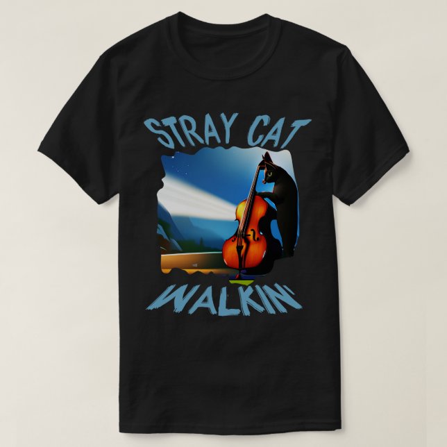 T-shirt Stray Cat Walkin (Design devant)