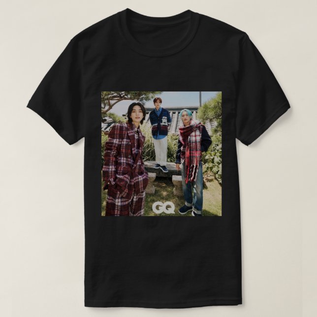 T-shirt Stray Kids GQ Danceracha SKZ kpop hyunjin felix le (Design devant)