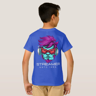 T-shirt Streamer Head printed kid's