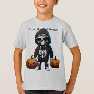 T-shirt Street Bones : Rebelle d'Halloween