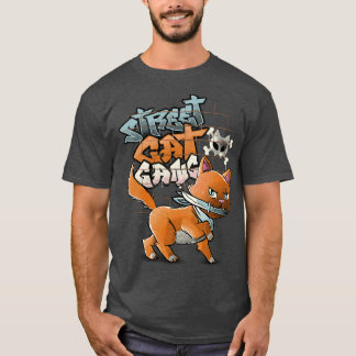 T-shirt Street Cats Gang Orange Cat par Tobe Fonseca