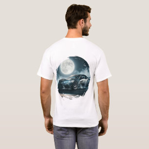 T-shirt Street Eagle Moonlight Drift Car