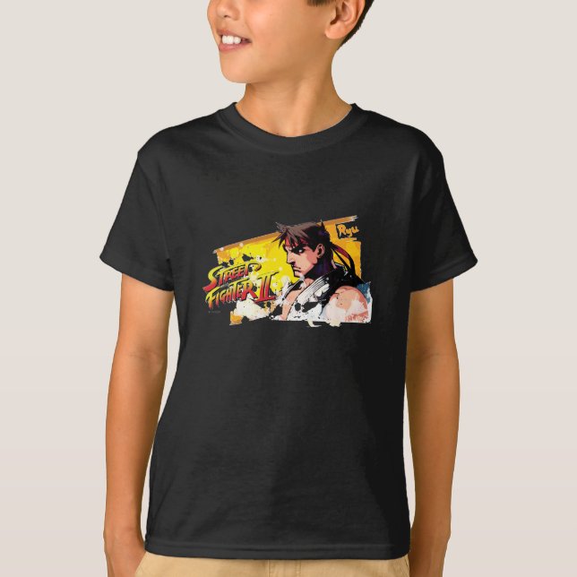 T-shirt Street Fighter II Ryu (Devant)