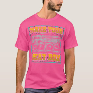 T-shirt Street Rap Cool Ghetto Art Beatboxer Hiphop Beatbo