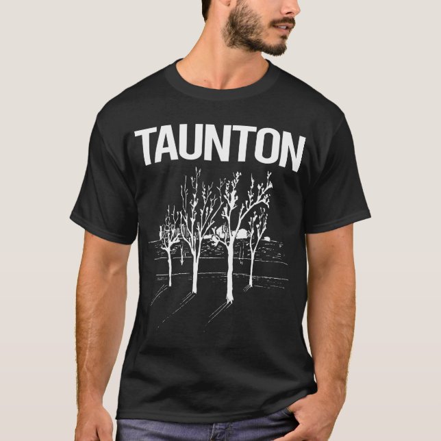 T-shirt Street Trees Taunton (Devant)