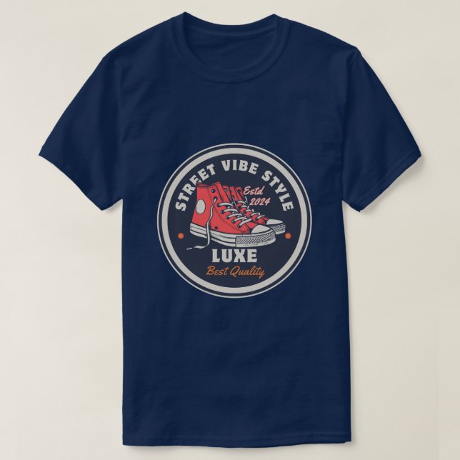T-SHIRT STREET VIBE STYLE  (Design devant)