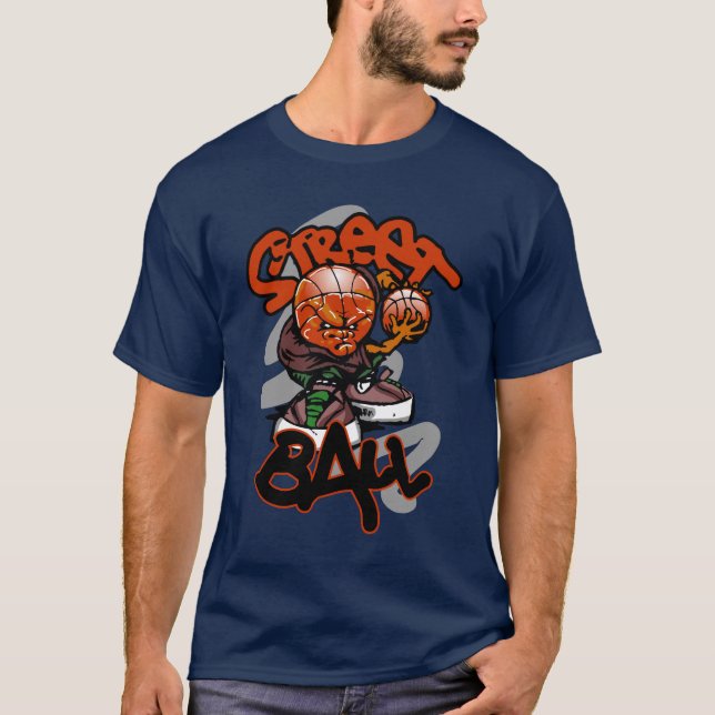 T-SHIRT STREETBALL (Devant)