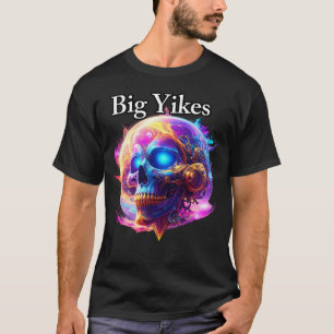 T-Shirt Streetwear Crâne Mème Drôle   Gros Yikes