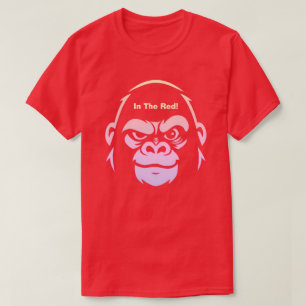T-shirt Stressed Ape Studios - Dans le rouge