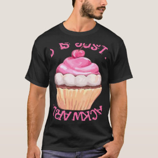T-shirt Stressed Is Just Desserts Backwards Cupcake