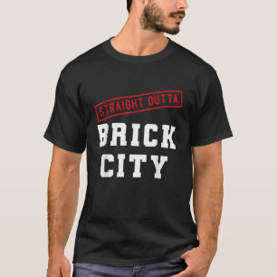 T-shirt Stright Outta Brick City Newark NJ City New Jerse