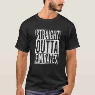 T-shirt Stright Outta Emirates Great Travel Outfit