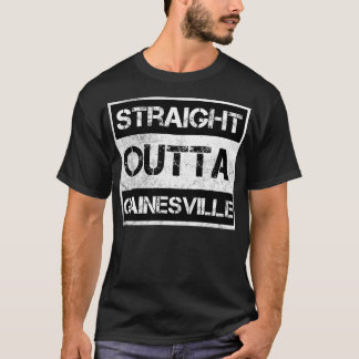 T-shirt Stright Outta Gainesville Florida Vintage Distres
