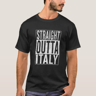T-shirt Stright Outta Italie Great Travel Outfit