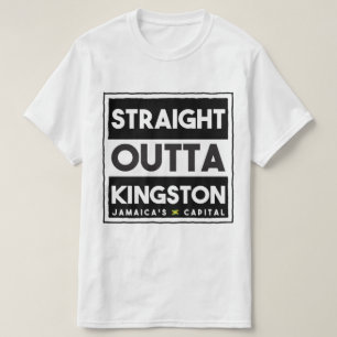 T-shirt Stright Outta Kingston Jamaïque