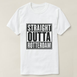 T-shirt Stright Outta Rotterdam - Bold City Pride Design