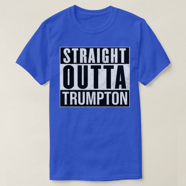 T-shirt Stright Outta Trumpton (Design devant)