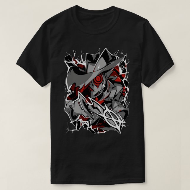 T-shirt Strike Demon Design Helluva Boss (Design devant)