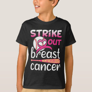 T-shirt Striout Breast Cancer Awareness Baseball Softba