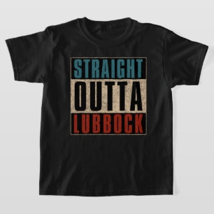 T-shirt Strit Outta Lubbock Texas TX