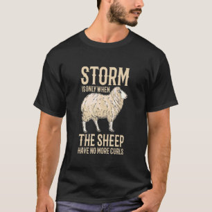 T-shirt Strom Est Seulement Quand Le Mouton N'A Plus De Cu