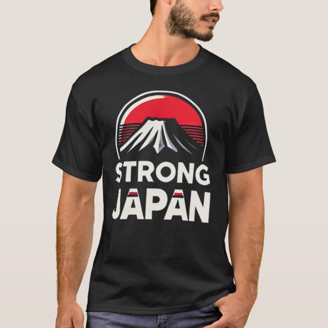 T-SHIRT STRONG JAPAN (Devant)