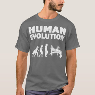 T-shirt Strongman evolution powerlifter & carrosserie dord