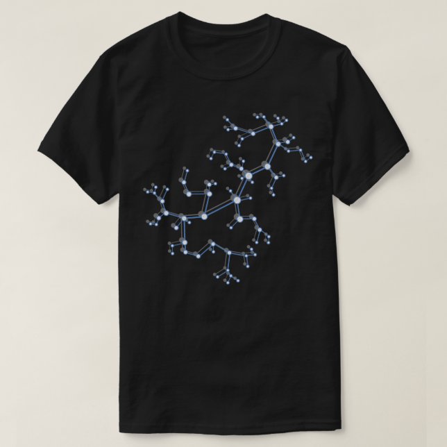 T-shirt Structure de la molécule et de la communication 13 (Design devant)