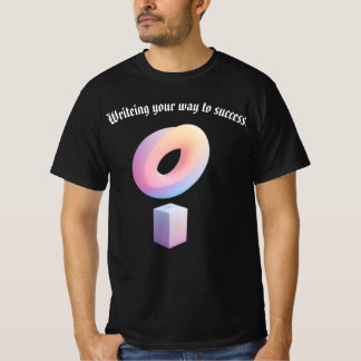 T-shirt Structure géométrique Pastel