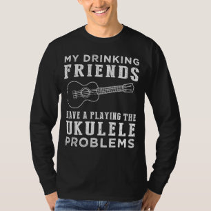 T-shirt Strum & Sips : Mes amis et leur Ukulel