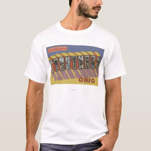 T-shirt Struthers, Ohio - grandes scènes de lettre