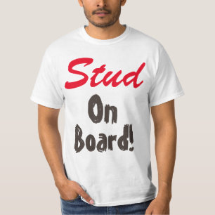 T-shirt Stud à bord
