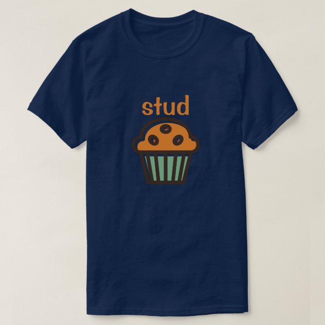 T-SHIRT STUD MUFFIN (Design devant)