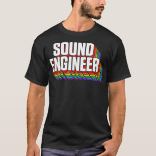 T-shirt Studio Audio Engineer Fun Sing Sound Guy Tech