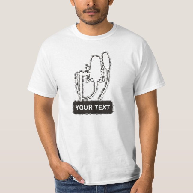 T-shirt Studio microphone (Devant)