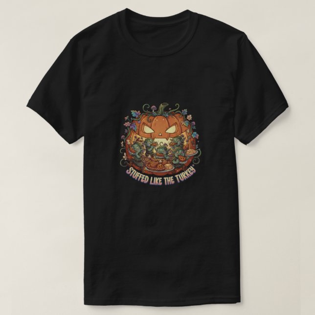 T-shirt Stuffed like the turkey (Design devant)