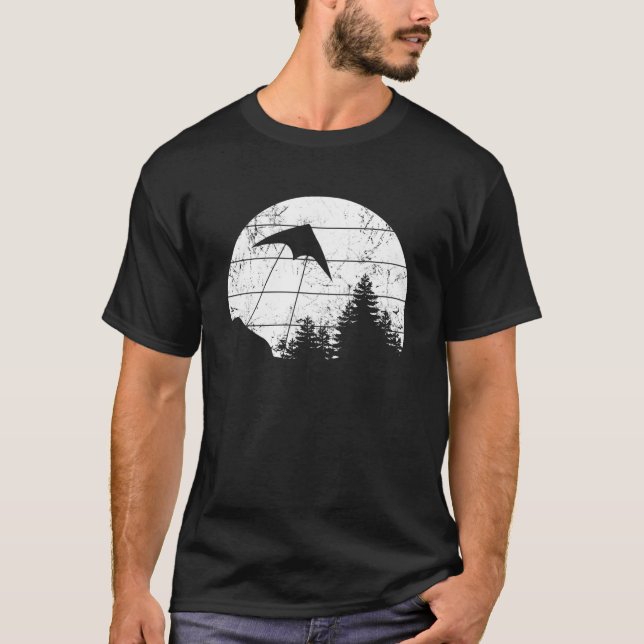 T-shirt Stunt Kite Flying Retro Flying A Kite Love Stunt K (Devant)