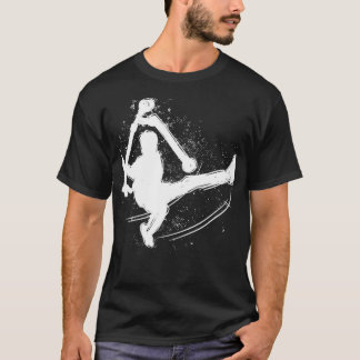 T-shirt Stunt scooter skater tricks scooter enfants vintag