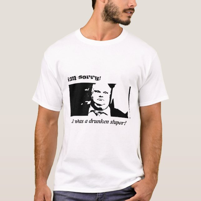 T-shirt Stupeur ivre (Devant)