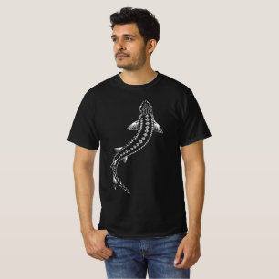 T-SHIRT -STURGEON TRIBAL POISSON -STURGEON DE BAIG