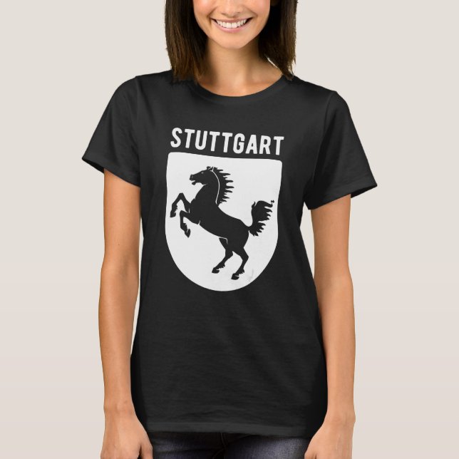 T-shirt Stuttgart Allemagne Deutschland Design (Devant)